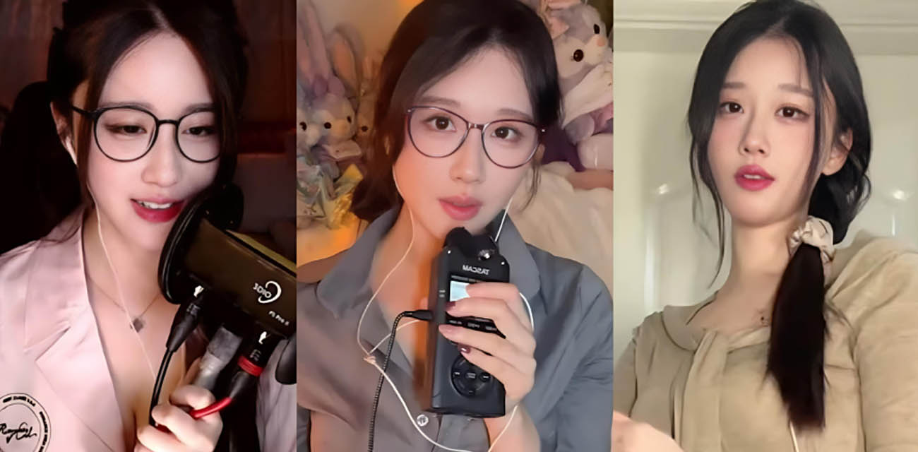 ASMR小剧场B站风骚女主播【轩子老师】付费视频，撩人刺激触发的愉悦的酥麻感，丝袜长腿尽显诱惑